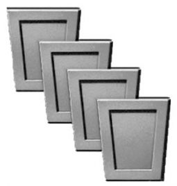 Mid-America Gable Vent Keystone (4 Pack)